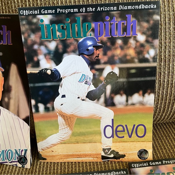 Inside Pitch Official 1998 Game Programs Arizona Diamondbacks Inaugrual Season - Picture 4 of 8